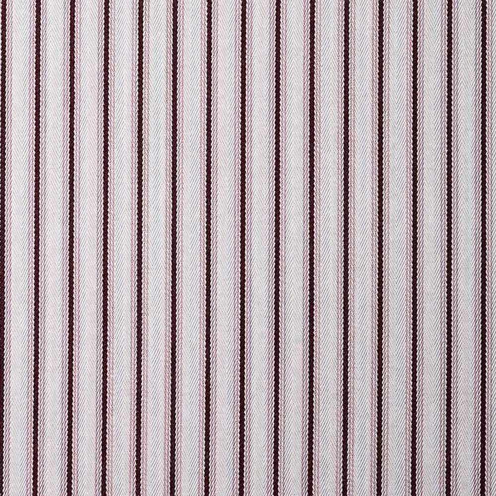  Fabric Texture of Organic Cotton, Ticking Berry - By NiX 