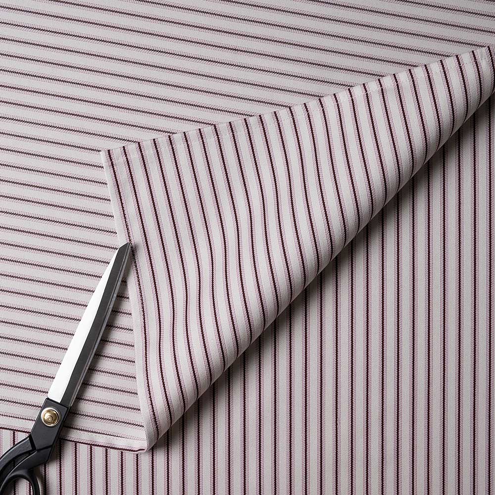  Organic Cotton, Ticking Berry Fabric With Scissor - By NiX 