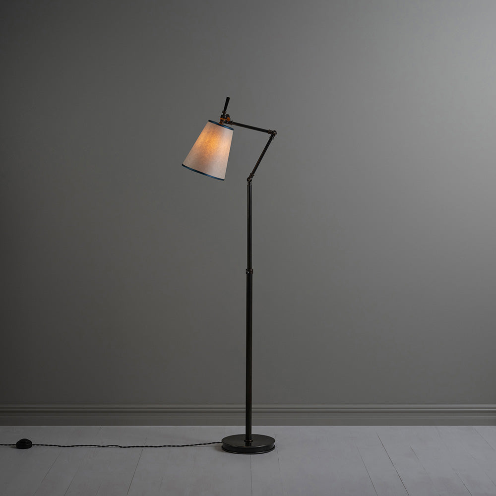  Focused Floor Lamp in Waxed Brass - Nicola Harding 