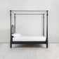 Folly Four Poster Bed in Black