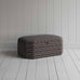 image of Hither Hexagonal Storage Ottoman in Regatta Cotton, Charcoal