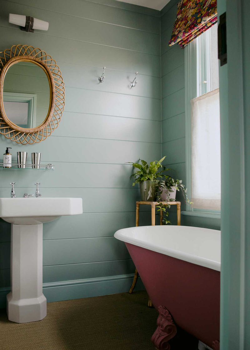 Lavatory Sitting Area of The Rose Hotel  Designed by Nicola Harding & Co.