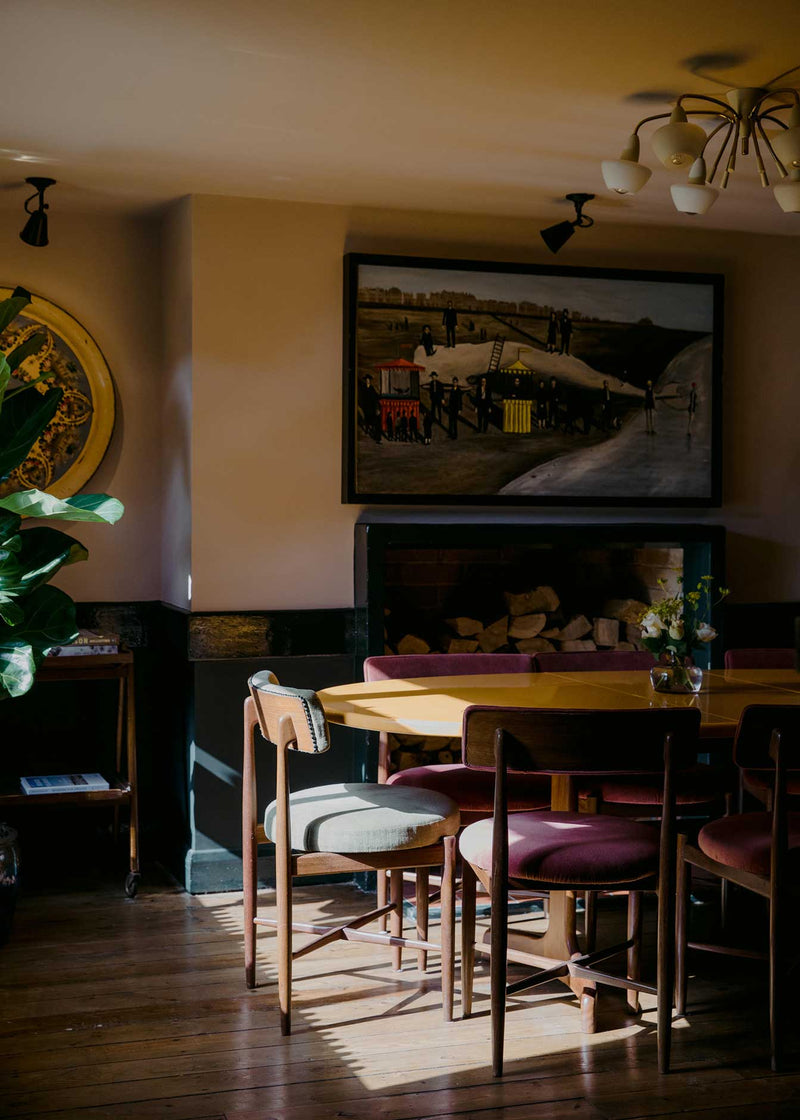 Meeting Room of The Rose Hotel  Designed by Nicola Harding & Co.