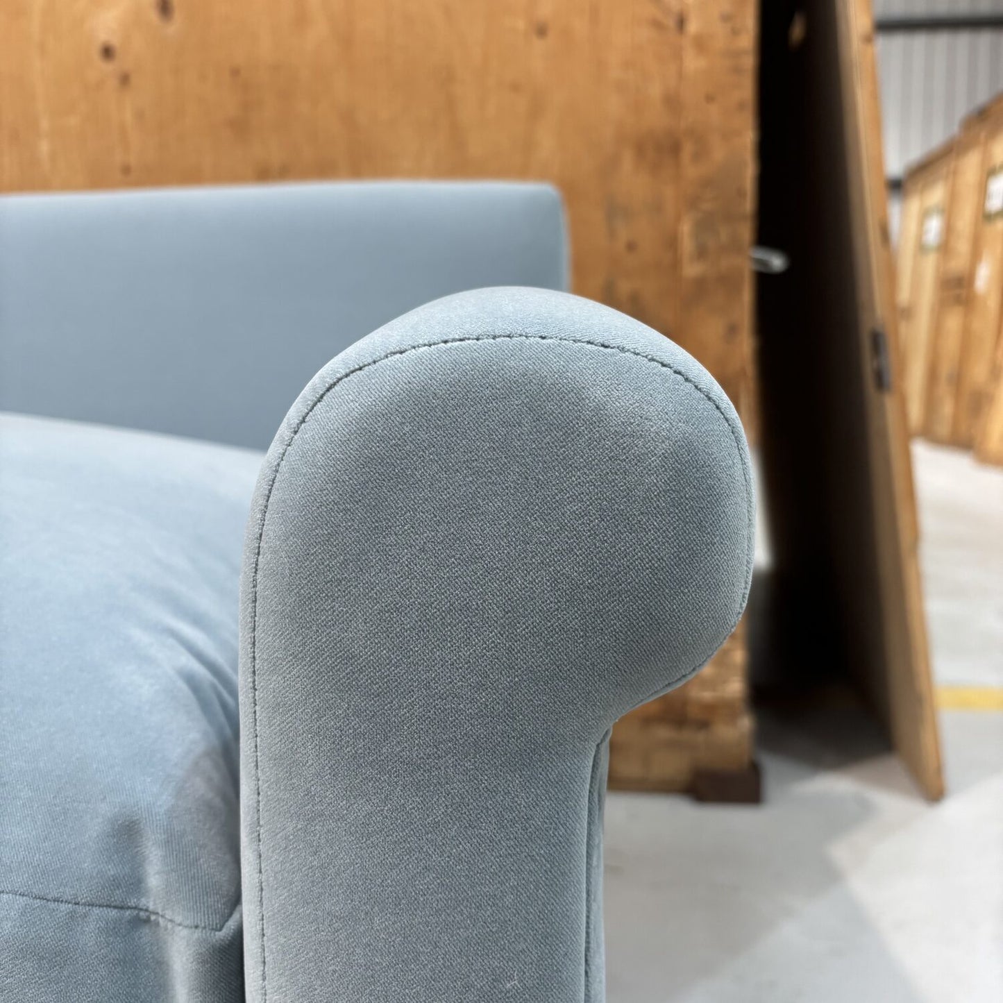Photosample - Idler 4 seater sofa in Intelligent Velvet Mineral
