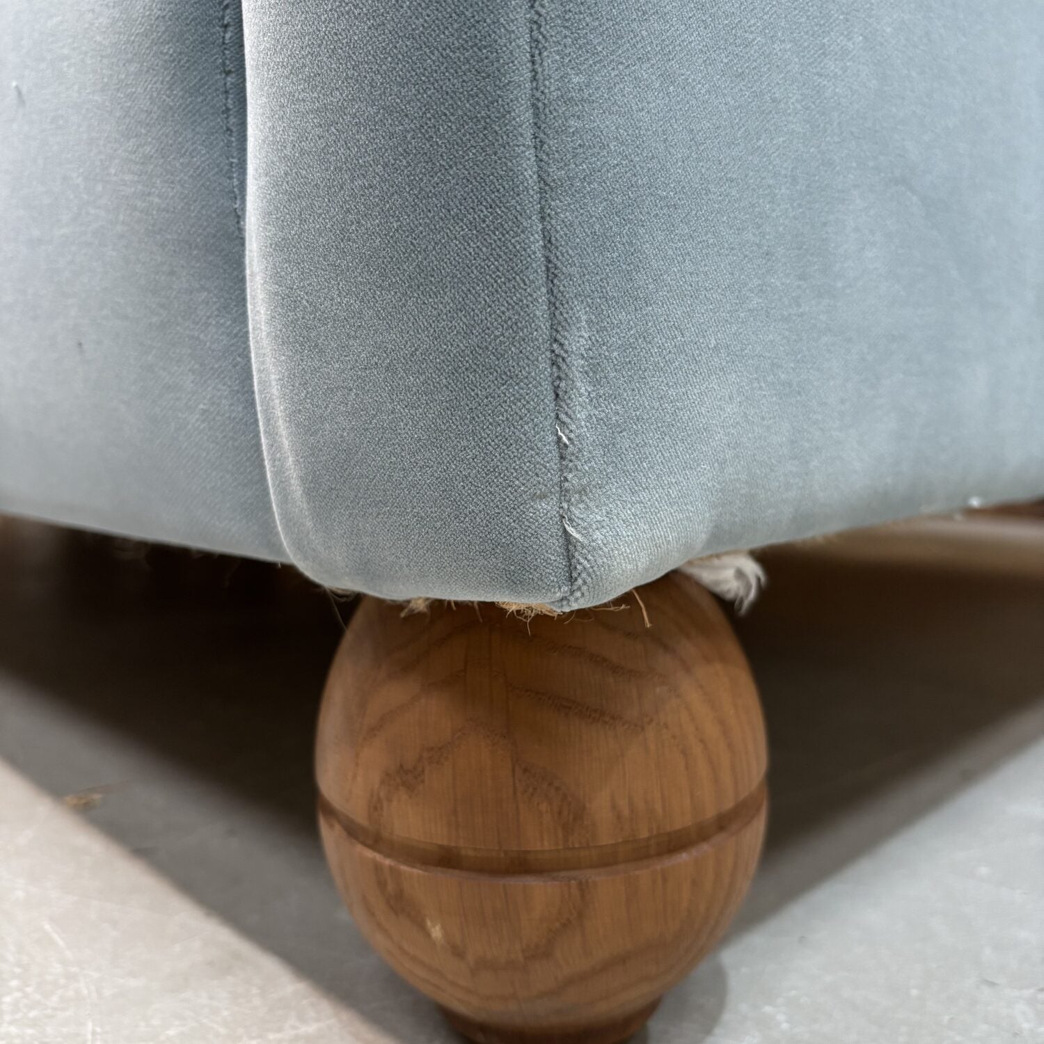  Photosample - Idler 4 seater sofa in Intelligent Velvet Mineral 
