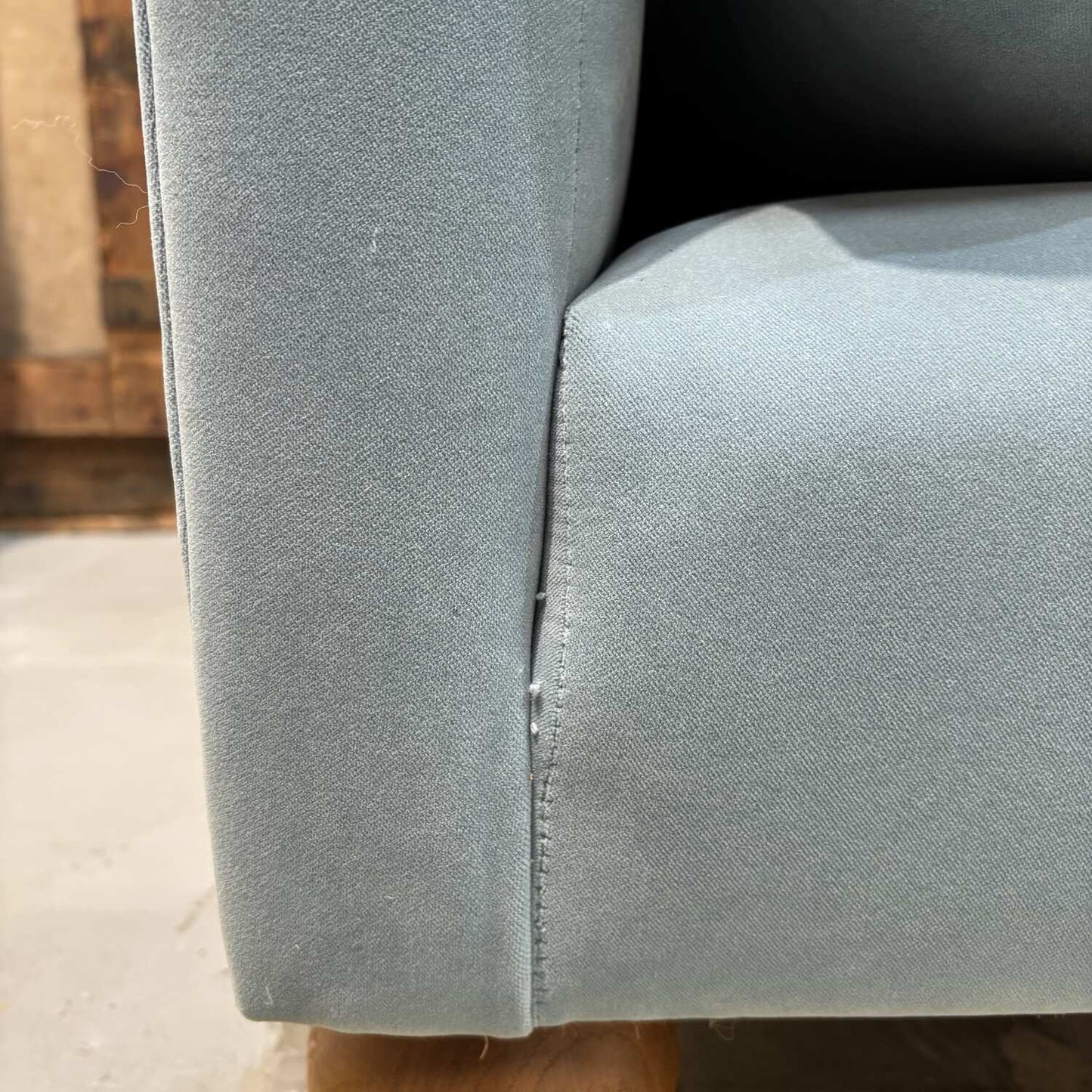 Photosample - Idler 4 seater sofa in Intelligent Velvet Mineral