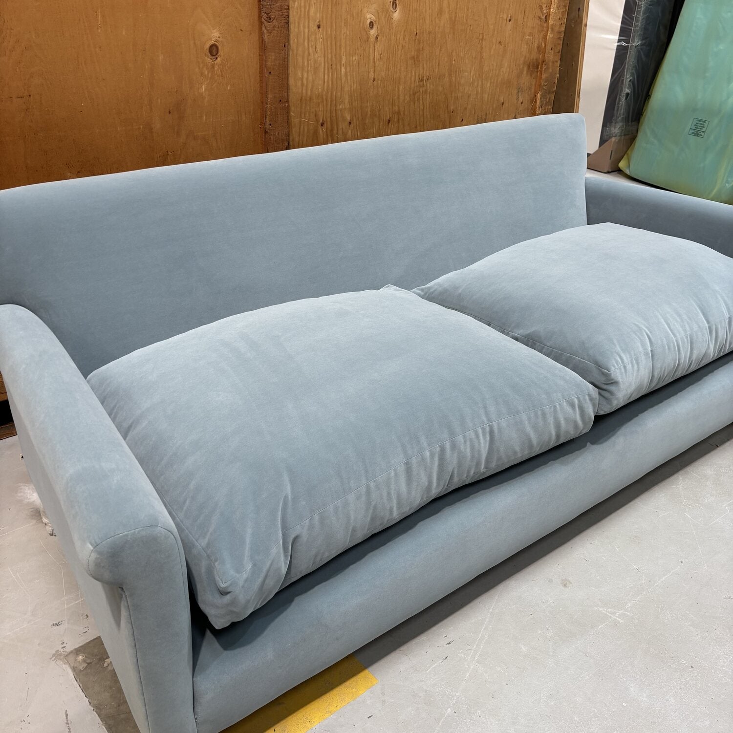  Photosample - Idler 4 seater sofa in Intelligent Velvet Mineral 