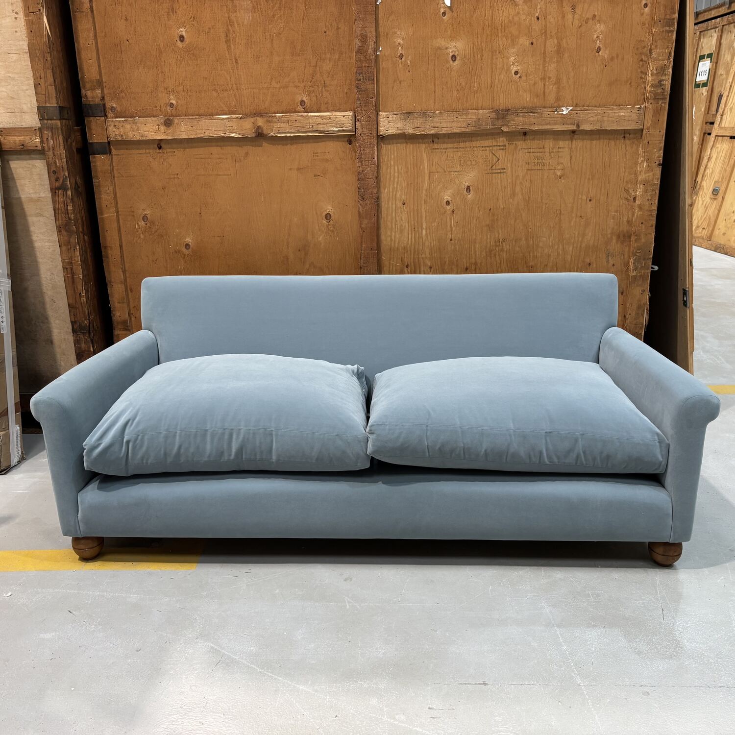  Photosample - Idler 4 seater sofa in Intelligent Velvet Mineral 