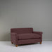 image of Idler 2 Seater Sofa in Laidback Linen Damson