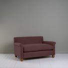  Idler 2 Seater Sofa in Laidback Linen Damson - Nicola Harding 