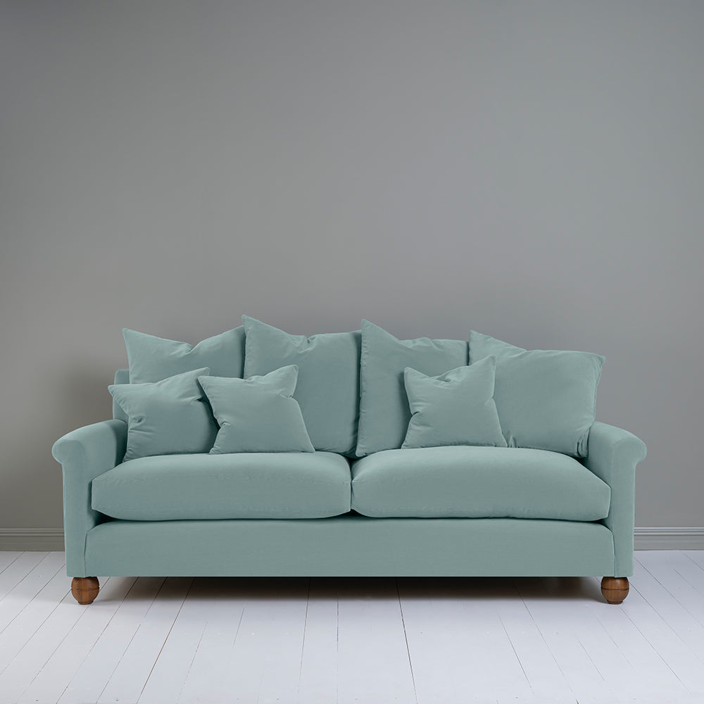 Idler 4 seater sofa in Intelligent Velvet Mineral