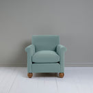  Idler Armchair in Intelligent Velvet Mineral - Nicola Harding 