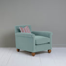  Idler Armchair in Intelligent Velvet Mineral - Nicola Harding 