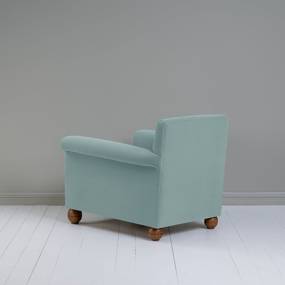  Idler Armchair in Intelligent Velvet Mineral 