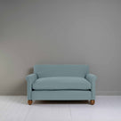 Idler 2 Seater Sofa in Laidback Linen Cerulean - Nicola Harding 