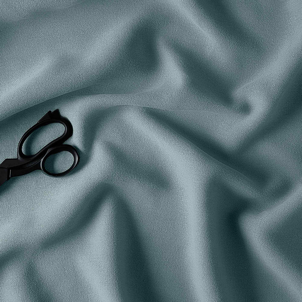  Idler 2 Seater Sofa in Laidback Linen Cerulean - Nicola Harding 