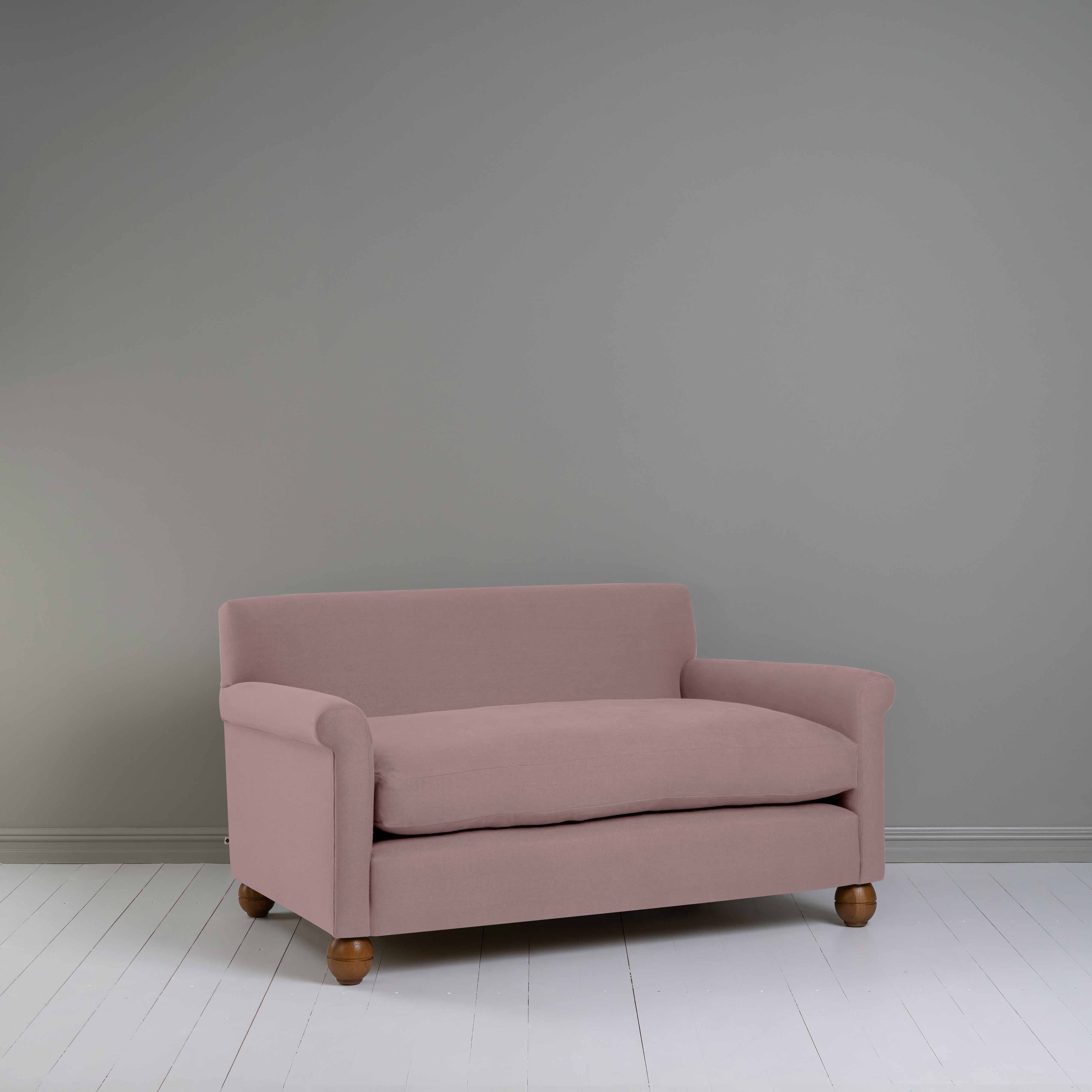  Idler 2 Seater Sofa in Laidback Linen Heather - Nicola Harding 