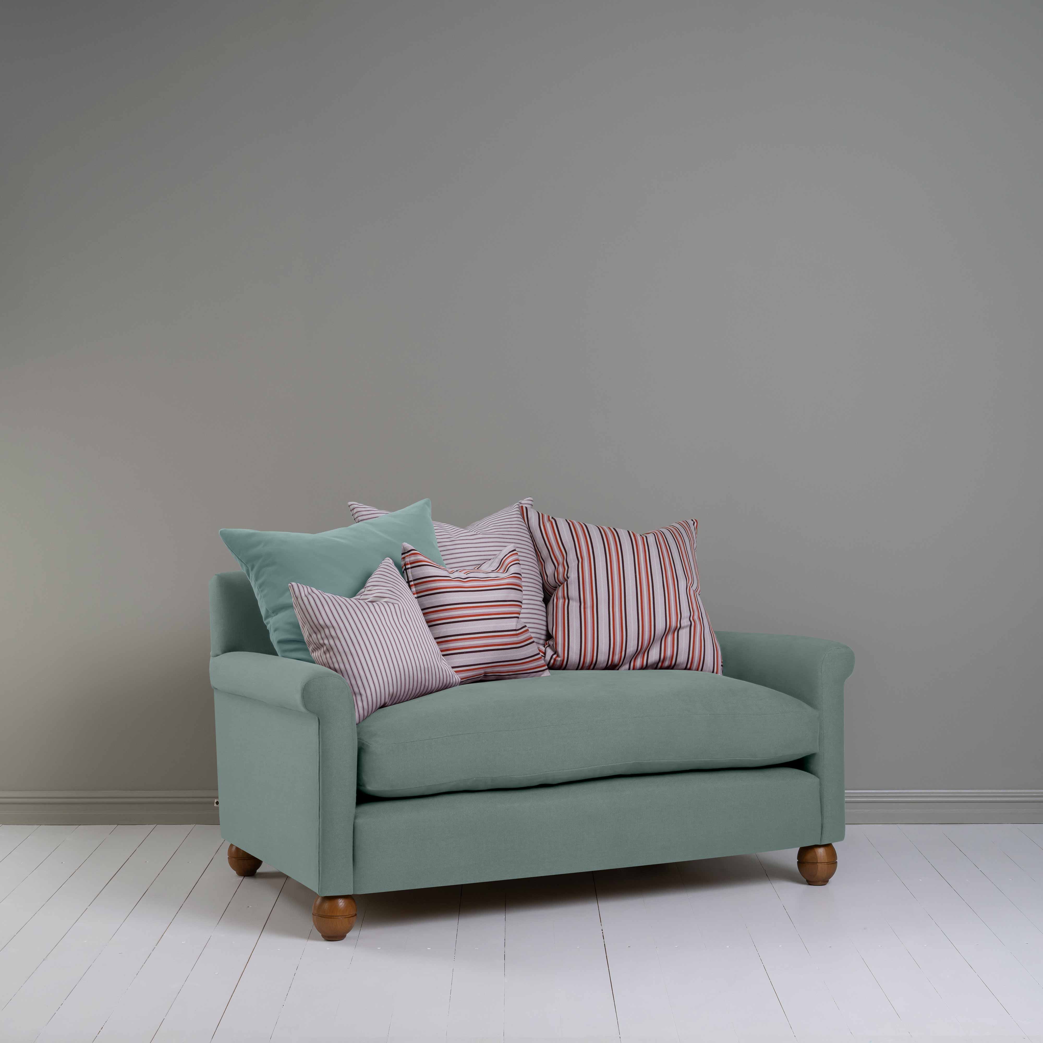  Idler 2 Seater Sofa in Laidback Linen Mineral - Nicola Harding 