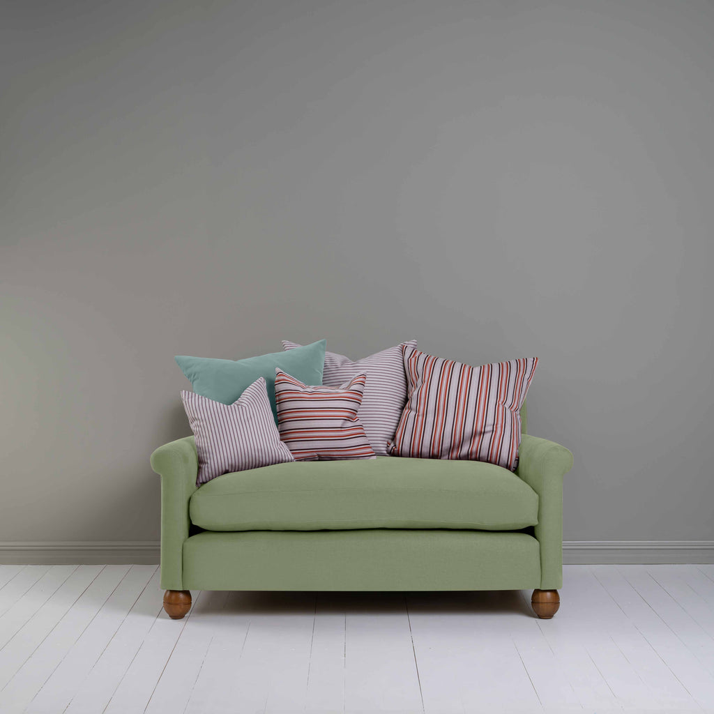  Idler 2 Seater Sofa in Laidback Linen Moss - Nicola Harding 