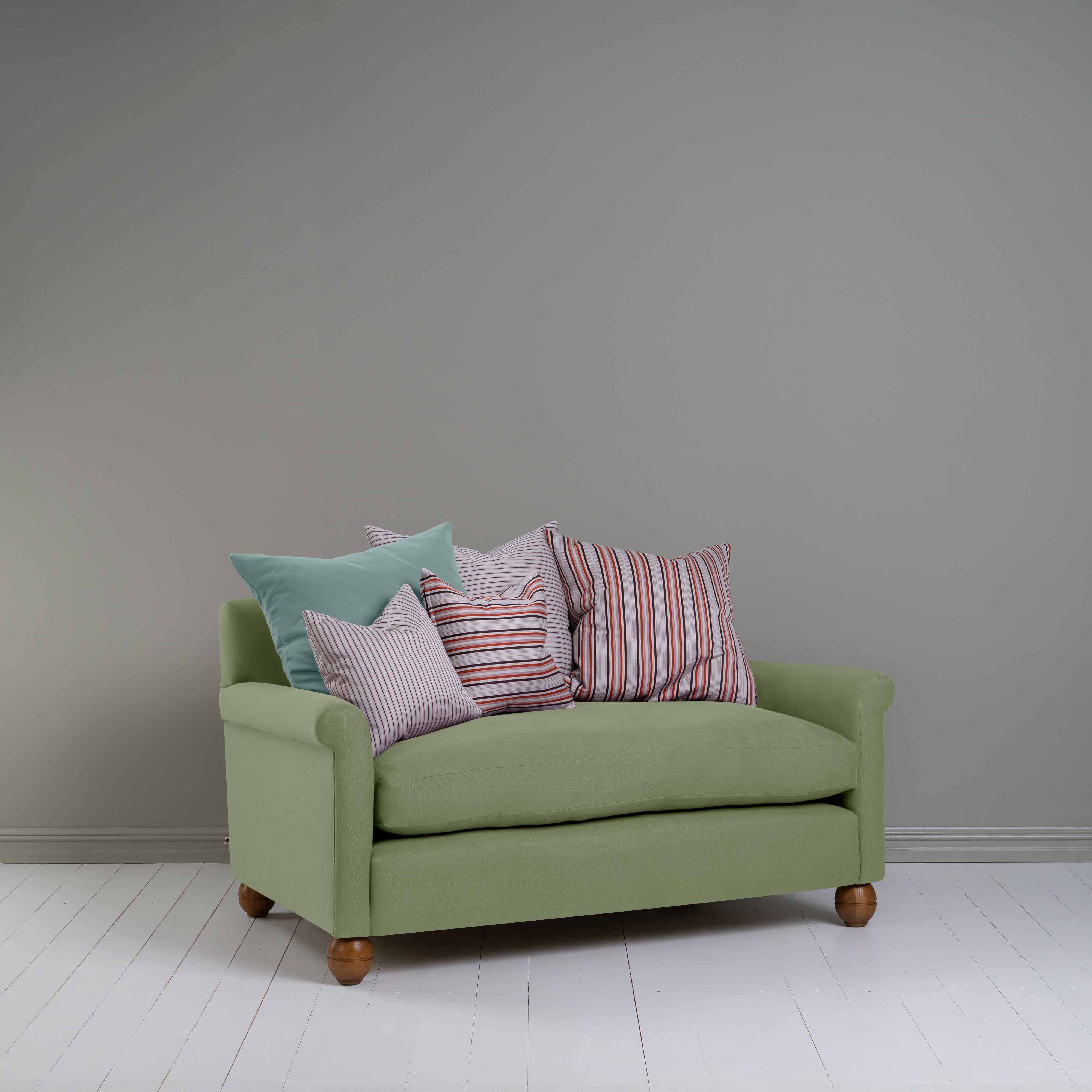  Idler 2 Seater Sofa in Laidback Linen Moss - Nicola Harding 