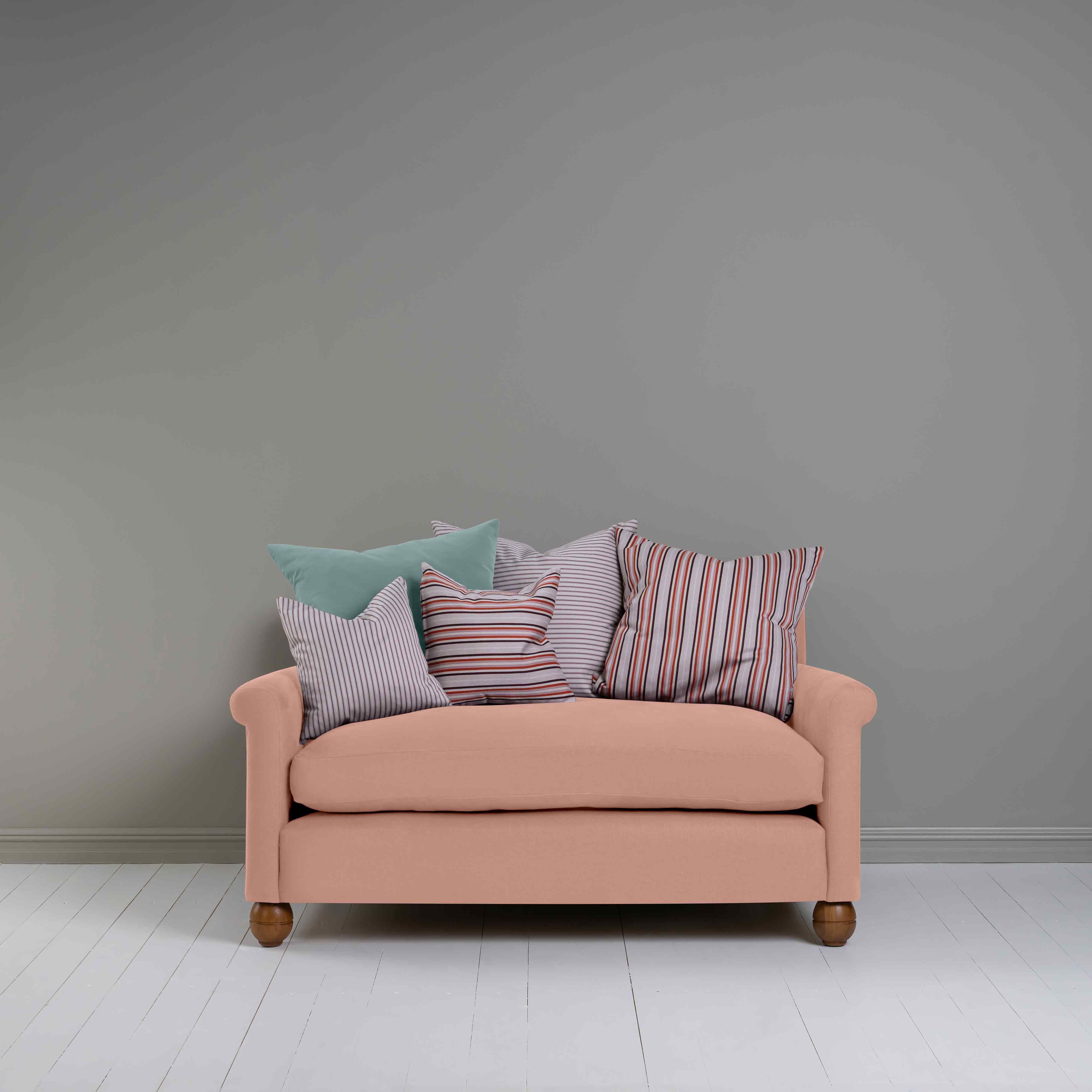  Idler 2 Seater Sofa in Laidback Linen Roseberry - Nicola Harding 