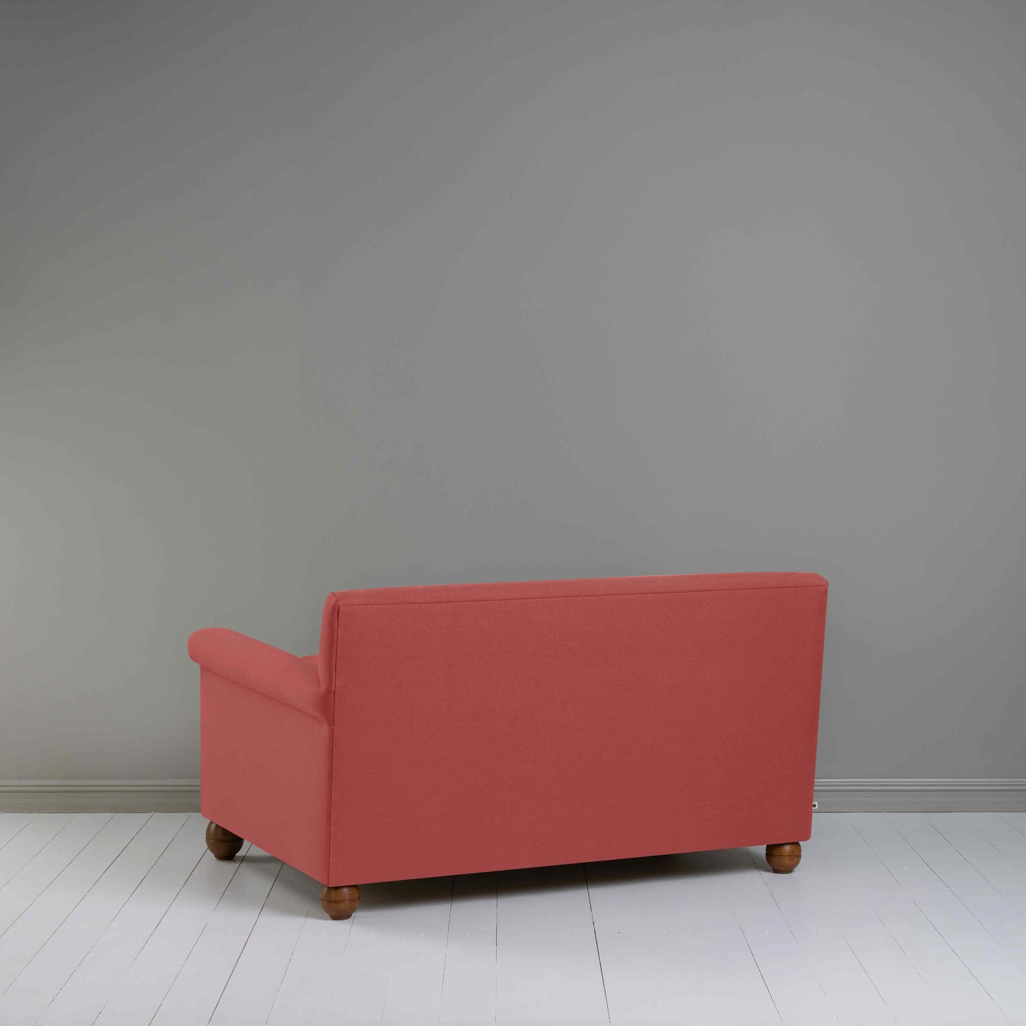 Idler 2 Seater Sofa in Laidback Linen Rouge