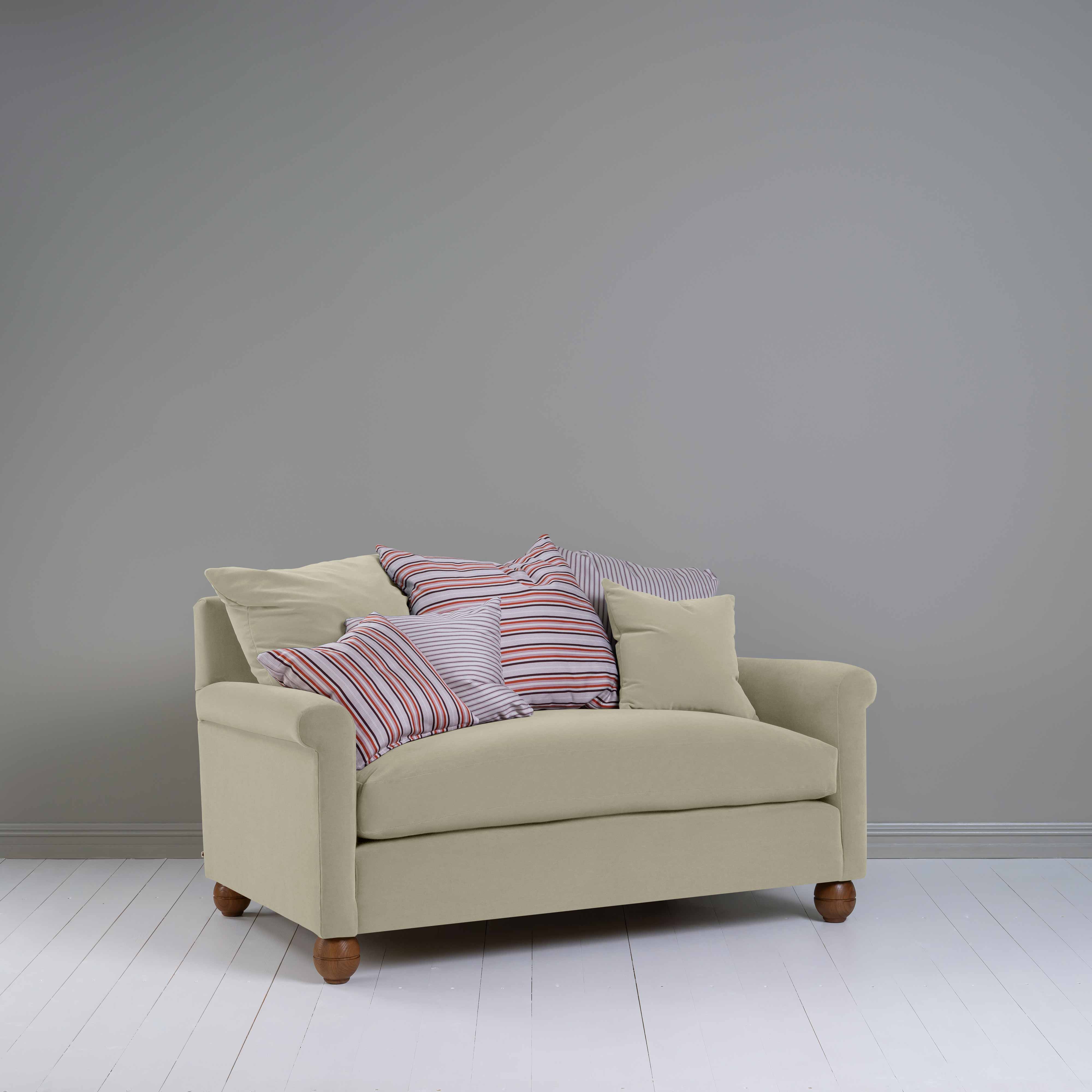  Idler 2 Seater Sofa in Intelligent Velvet Moonstone 