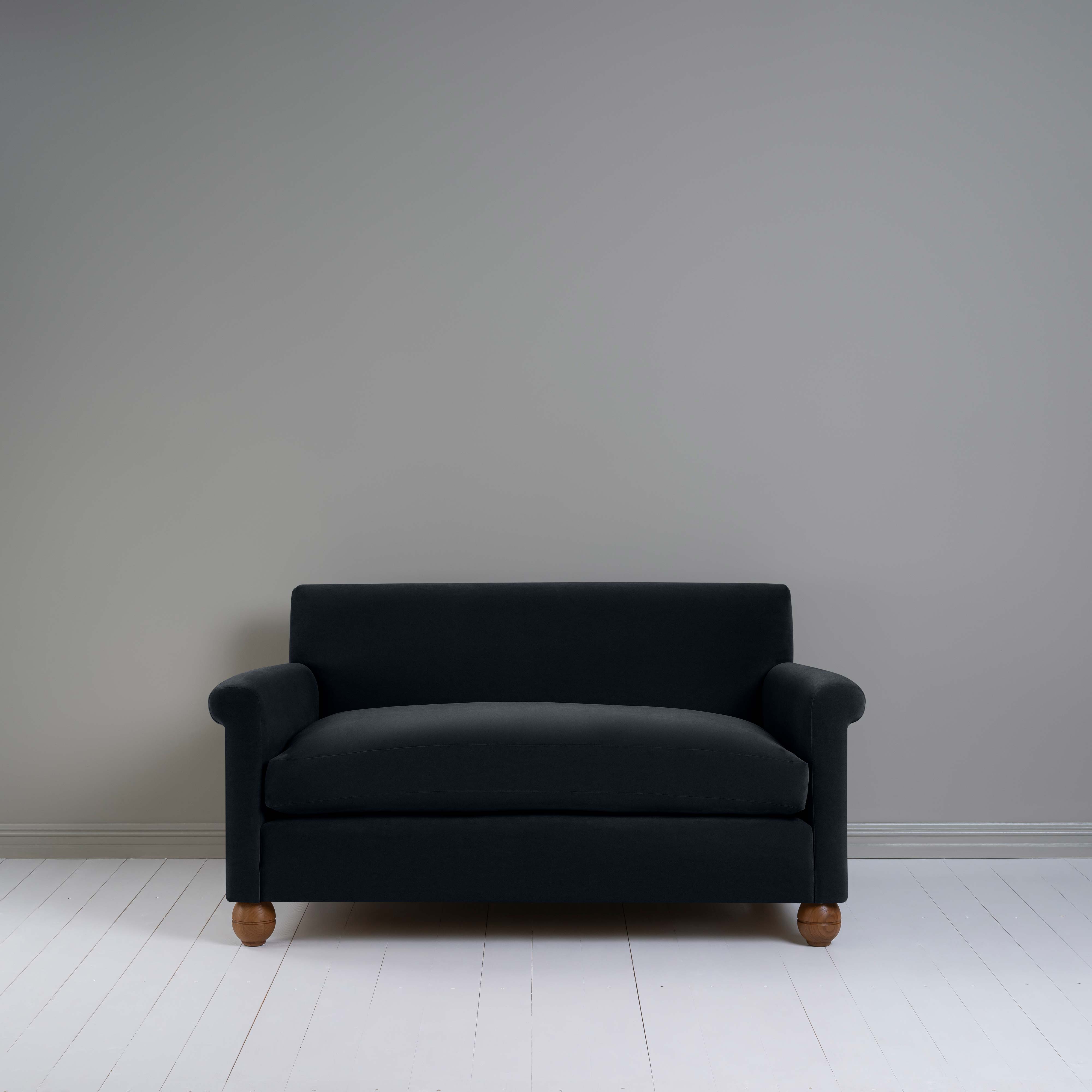  Idler 2 Seater Sofa in Intelligent Velvet Onyx 