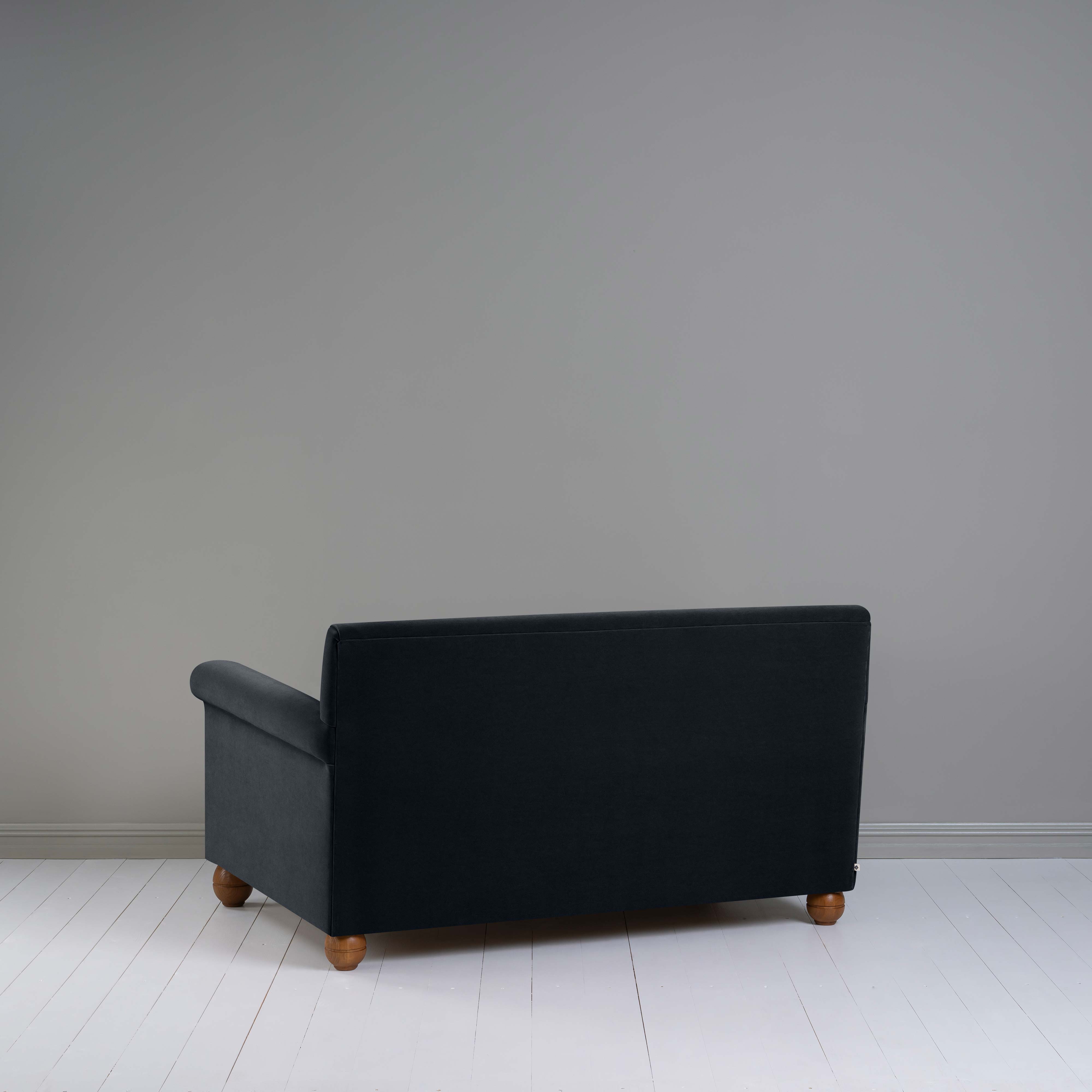  Idler 2 Seater Sofa in Intelligent Velvet Onyx 