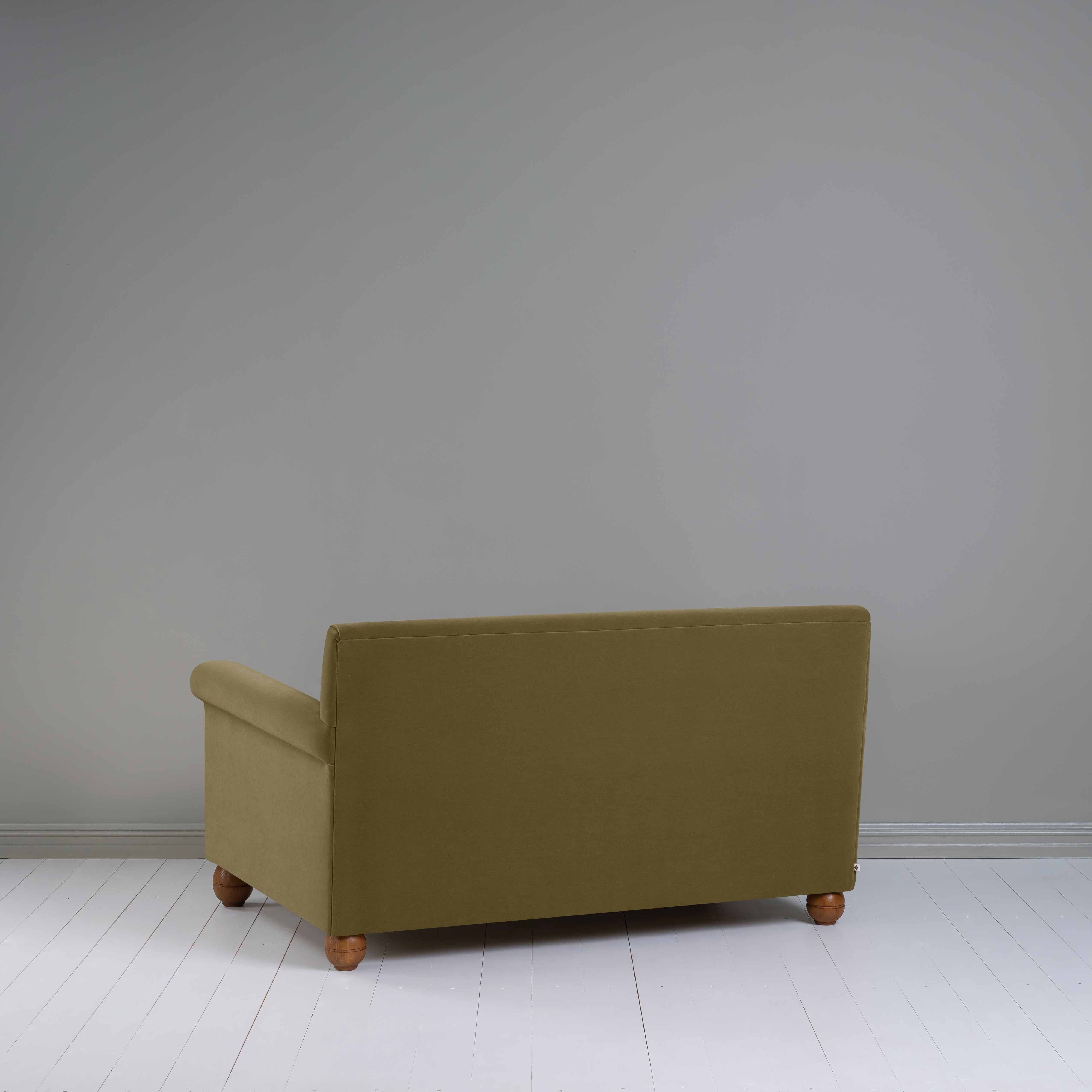  Idler 2 Seater Sofa in Intelligent Velvet Sepia 