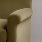 Idler 2 Seater Sofa in Intelligent Velvet Sepia - Nicola Harding 