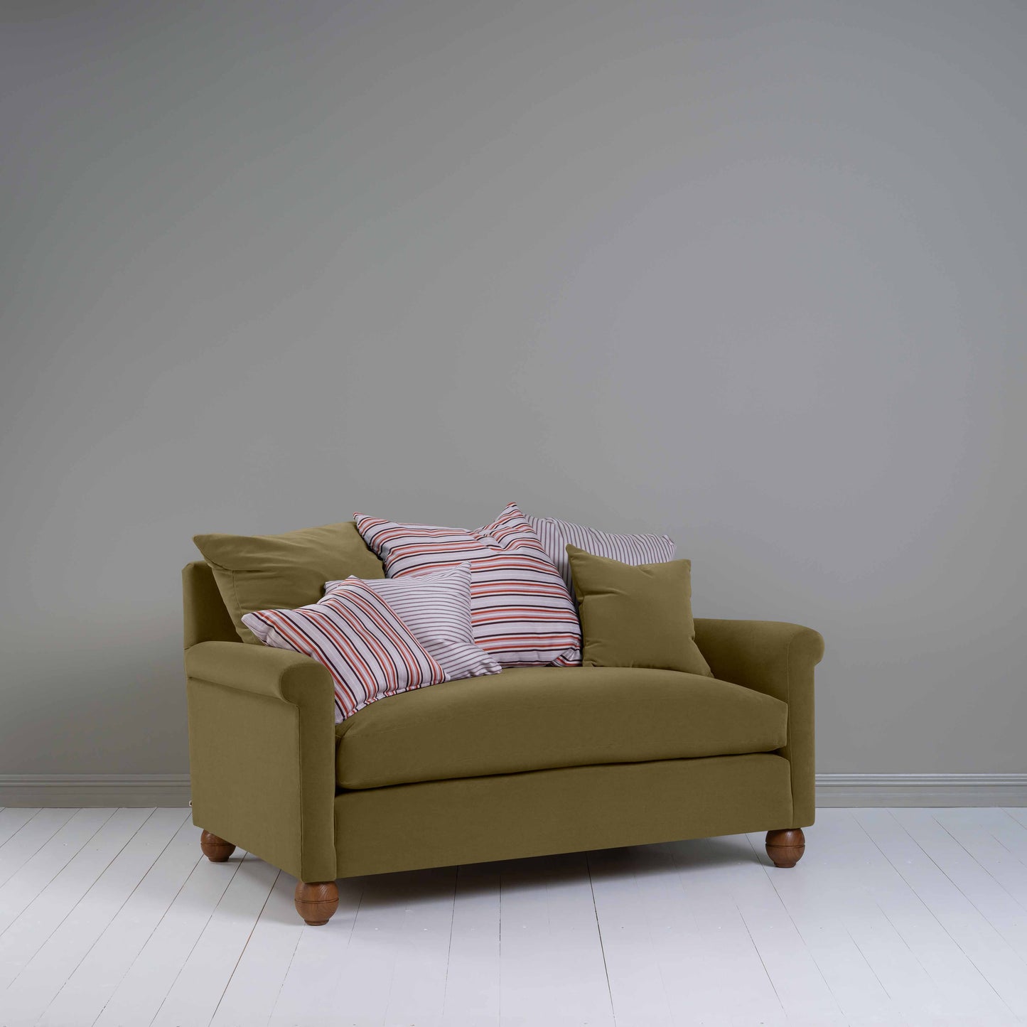 Idler 2 Seater Sofa in Intelligent Velvet Sepia