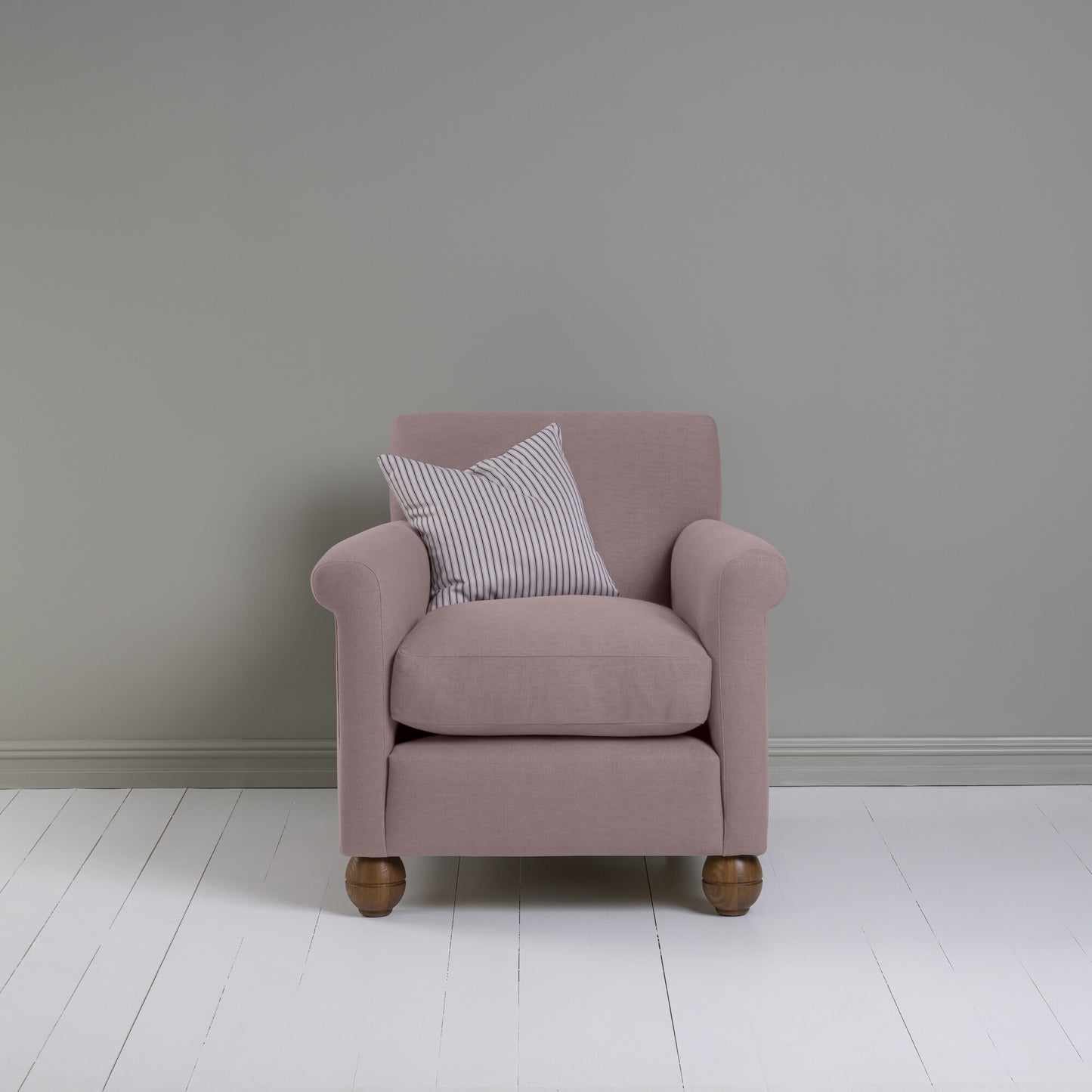 Idler Armchair in Laidback Linen Heather