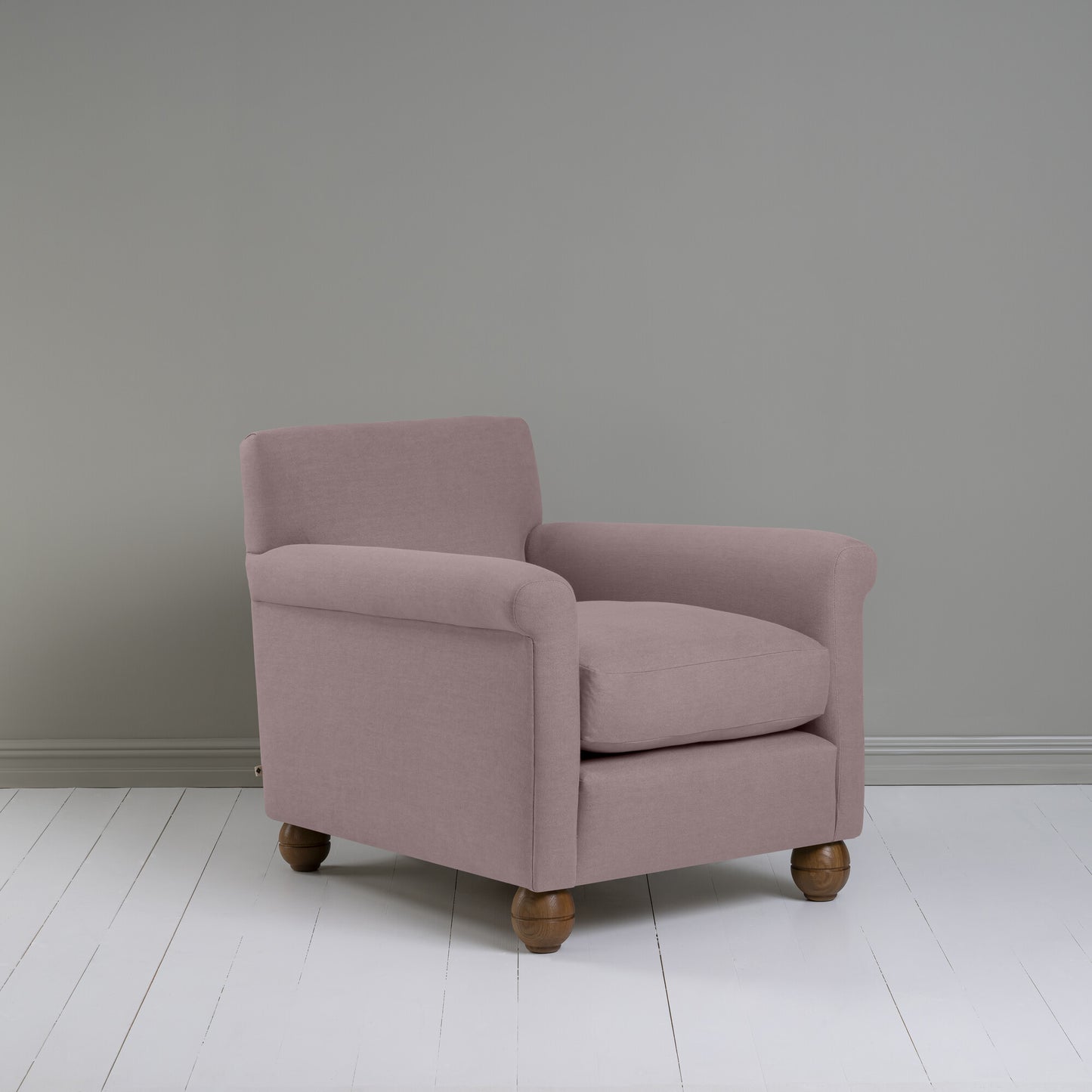 Idler Armchair in Laidback Linen Heather