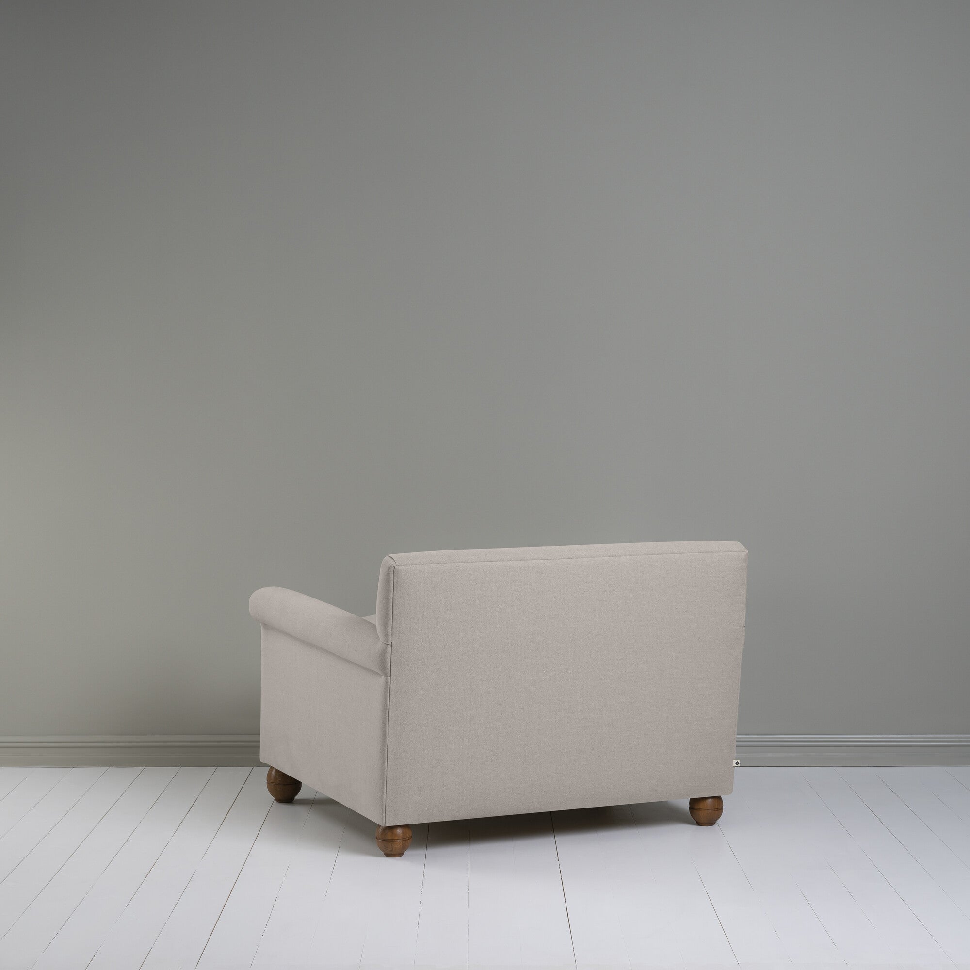  Idler Love Seat in Laidback Linen Pearl Grey 