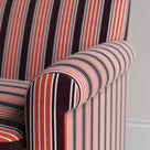  Arm Design Closeup in Regatta Cotton, Flame - By NiX 