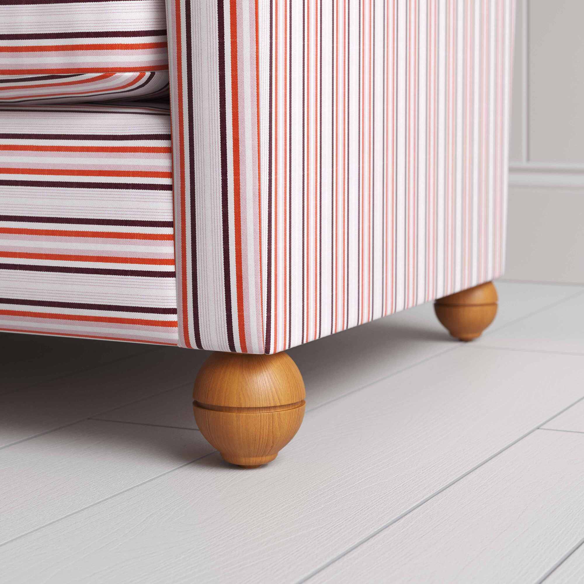  Round Wooden Foot Closeup of NiX Seating Furniture - By Nicola Harding & Co. 