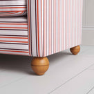  Round Wooden Foot Closeup of NiX Seating Furniture - By Nicola Harding & Co. 