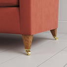Idler 2 Seater Sofa in Intelligent Velvet Sienna