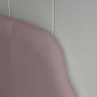  Dream Ticket Upholstered Bed in Laidback Linen Heather without Valance, elegant design layout in close-up. 