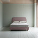 image of Dream Ticket Upholstered Bed in Laidback Linen Heather without Valance