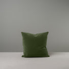  Medium Square Kip Cushion in Intelligent Velvet, Juniper - NiX 