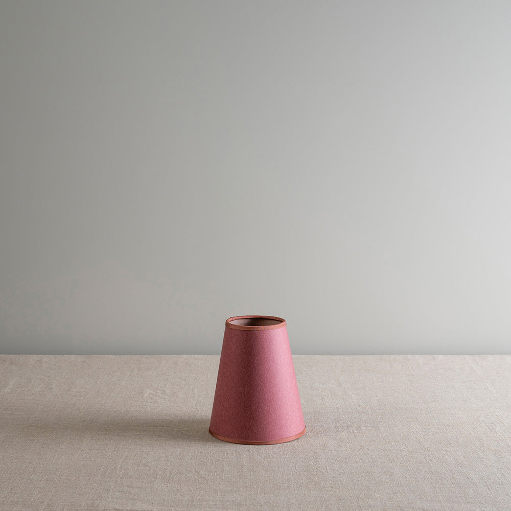 image of Bright Spark Tall Tapered Lamp Shade in Burgundy