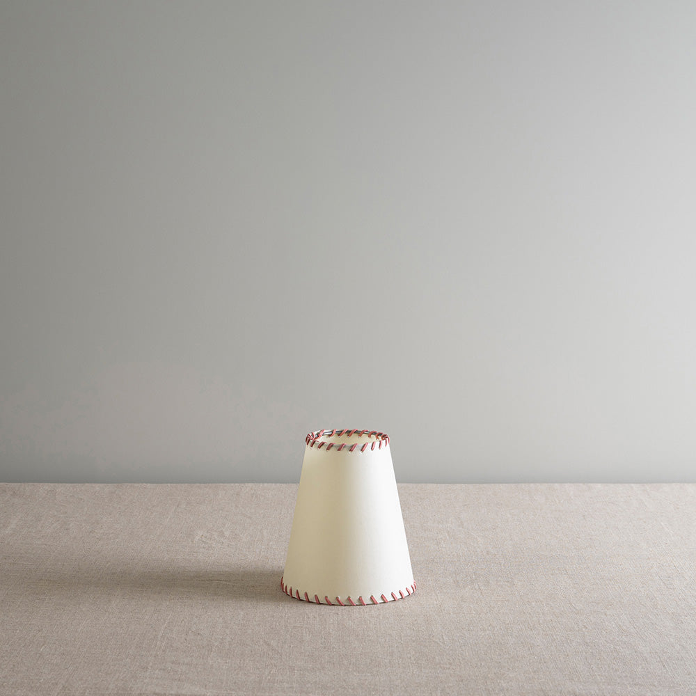 image of Ditsy Tall Tapered Lamp Shade in Natural Parchment