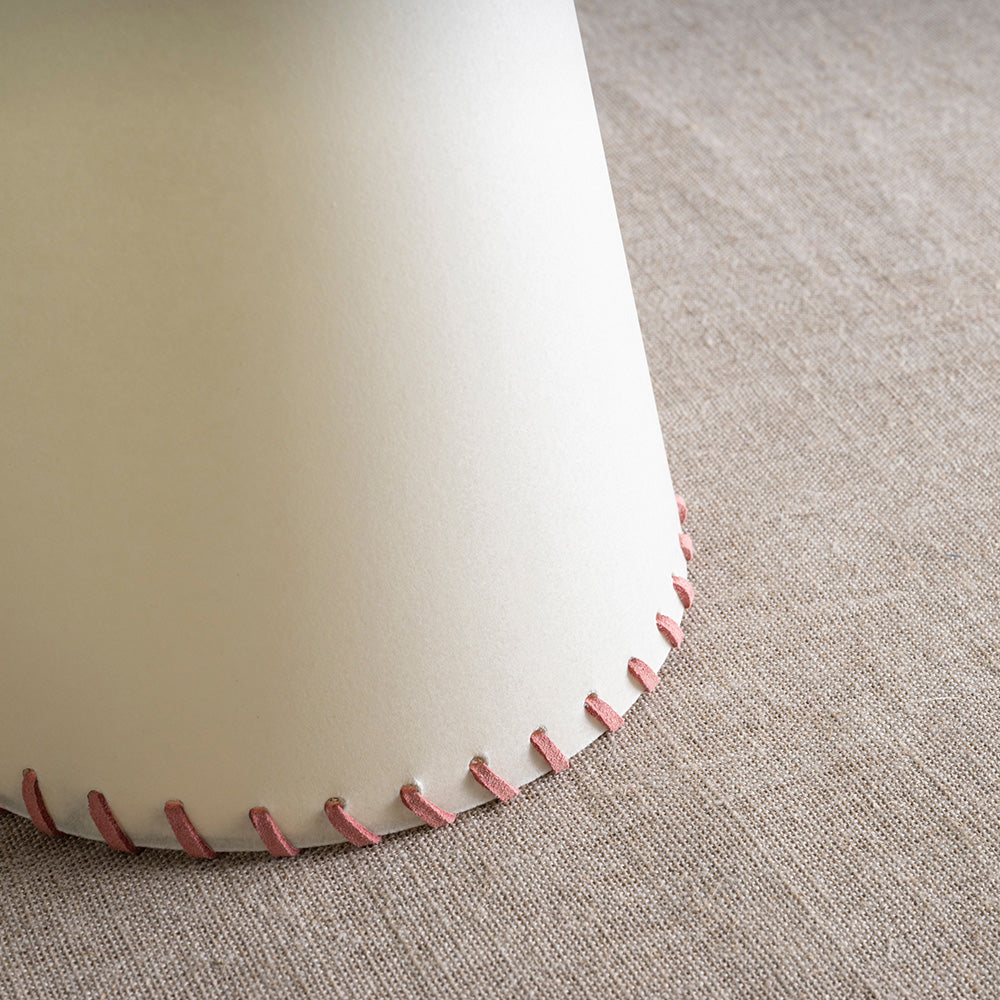  Bright Spark Tall Tapered Lamp Shade in Natural Parchment 