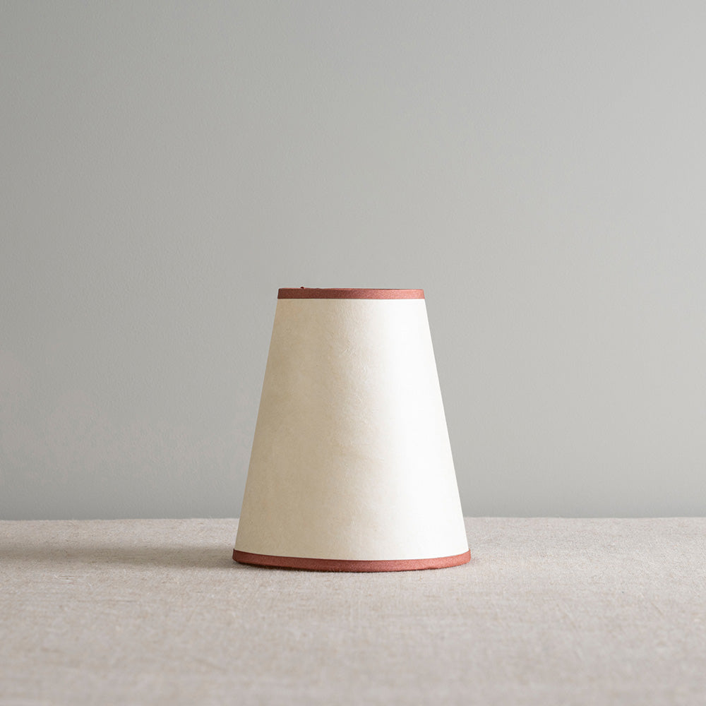 Bright Spark Tall Tapered Paper Lamp Shade in Soft White