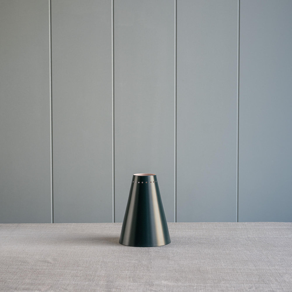 image of Broadway Metal Shade, Green & Blush