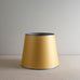 image of Humbug Straight Empire Paper Lamp Shade in Mustard with Blue Trim