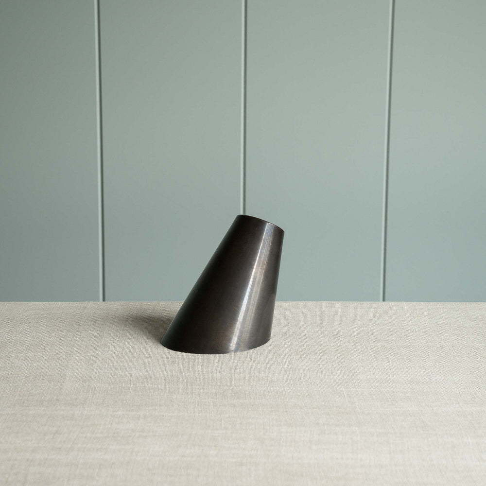 image of Moonbeam Lamp Shade in Waxed Brass