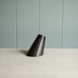  a black piece of lamp 